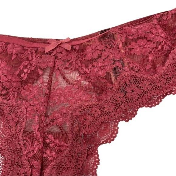 Victoria's Secret Romantic Rose Very Sexy Cheeky Panty Size Medium - Picture 3 of 7